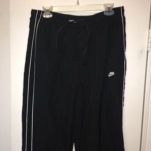 Black and White Nike Sweats